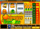 Oranges and Lemons Slot Machine