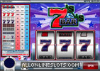 Sevens and Bars Slot Machine